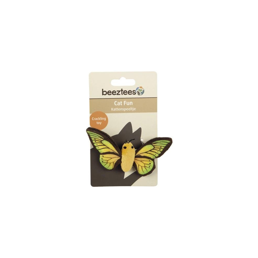 Jouet chat Papillion WINKY Vert 8cm