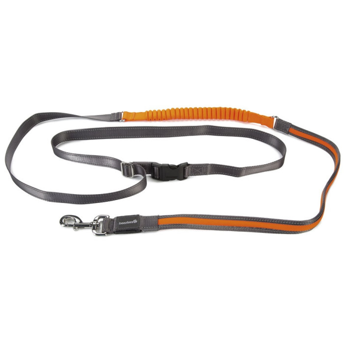 Laisse Jogging Safety Gear Gris 200×25mm