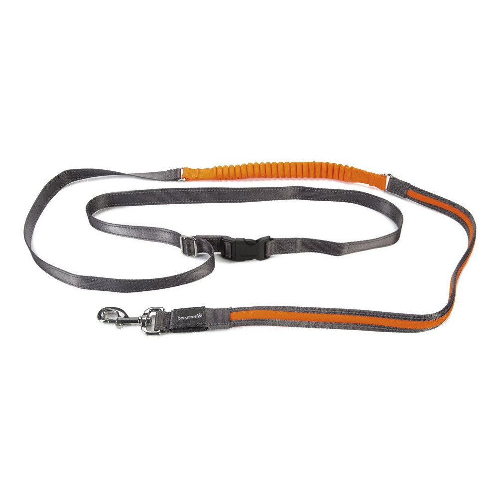 Laisse Jogging Safety Gear Gris 200×25mm