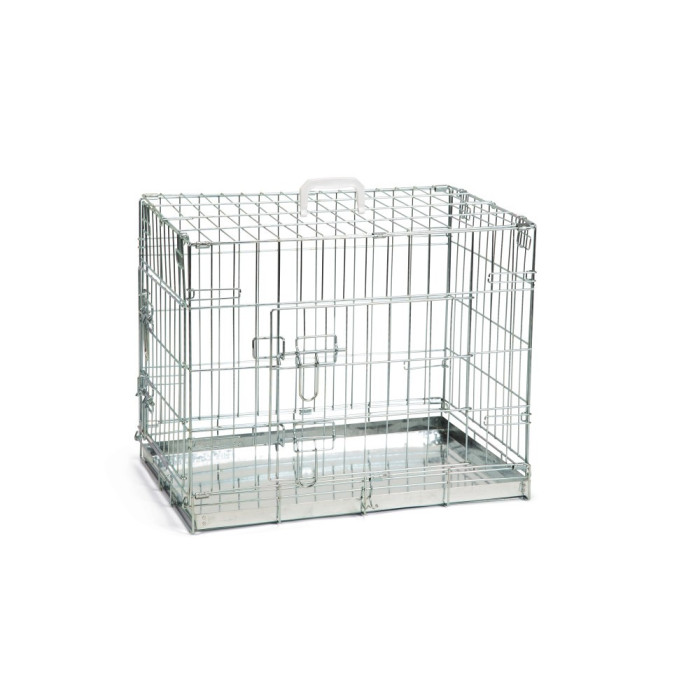 Cage de chien Métal 62x44x49