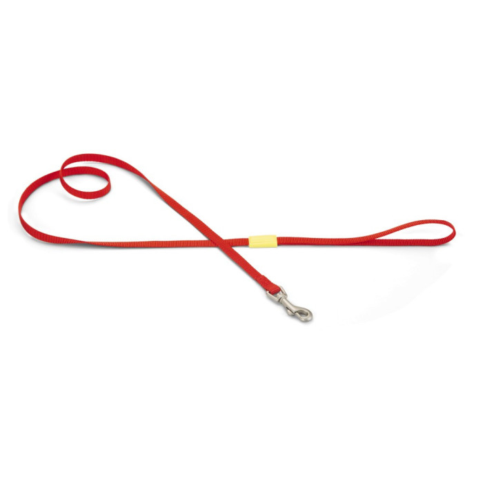 Laisse Rouge NYLON UNI 120 x 10mm