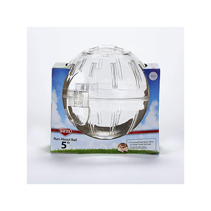 Jouet balle PREMIUM transparent 12.5cm
