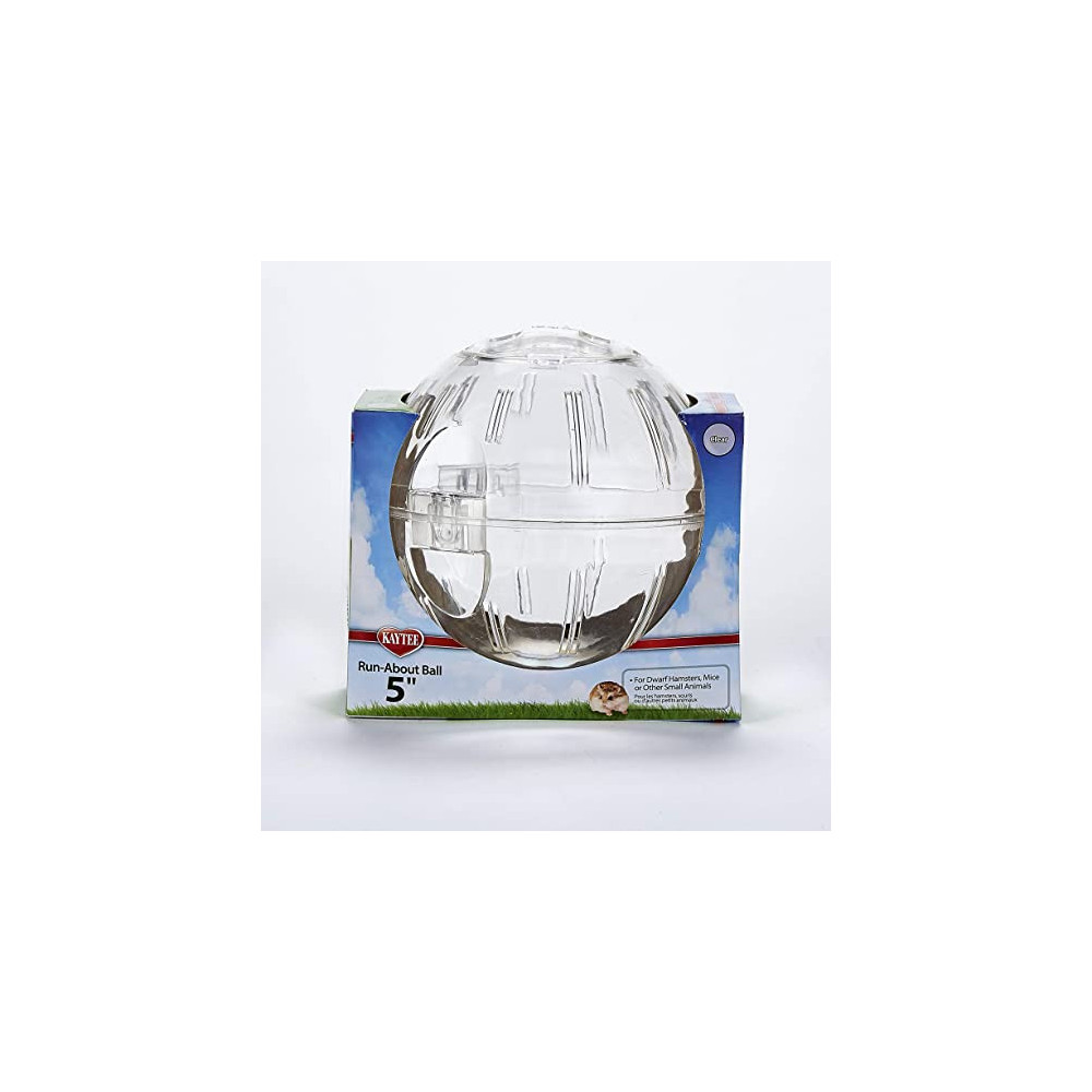 Jouet balle PREMIUM transparent 12.5cm