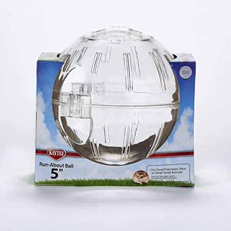 Jouet balle PREMIUM transparent 12.5cm