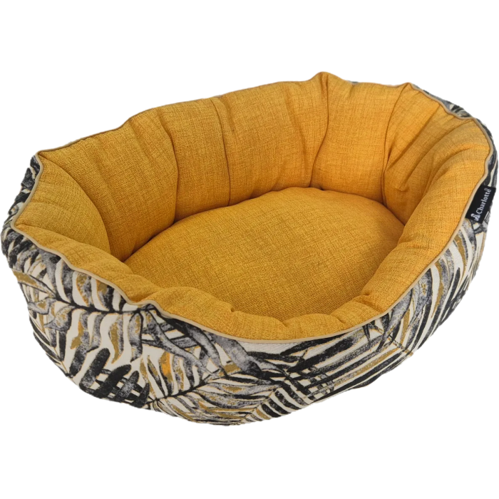 Charlotte corbeille Celya 45cm moutarde