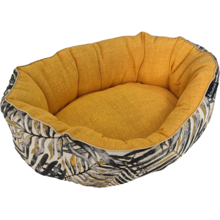 Charlotte corbeille Celya 45cm moutarde