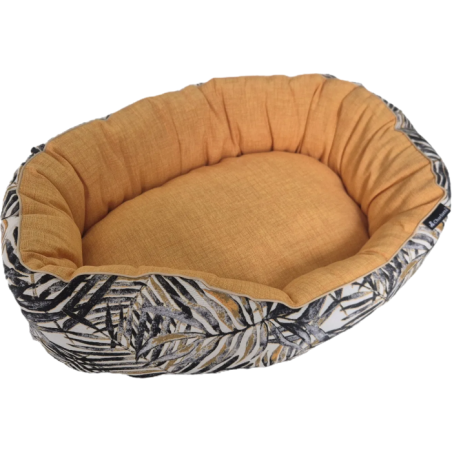 Charlotte corbeille Celya 60 cm moutarde