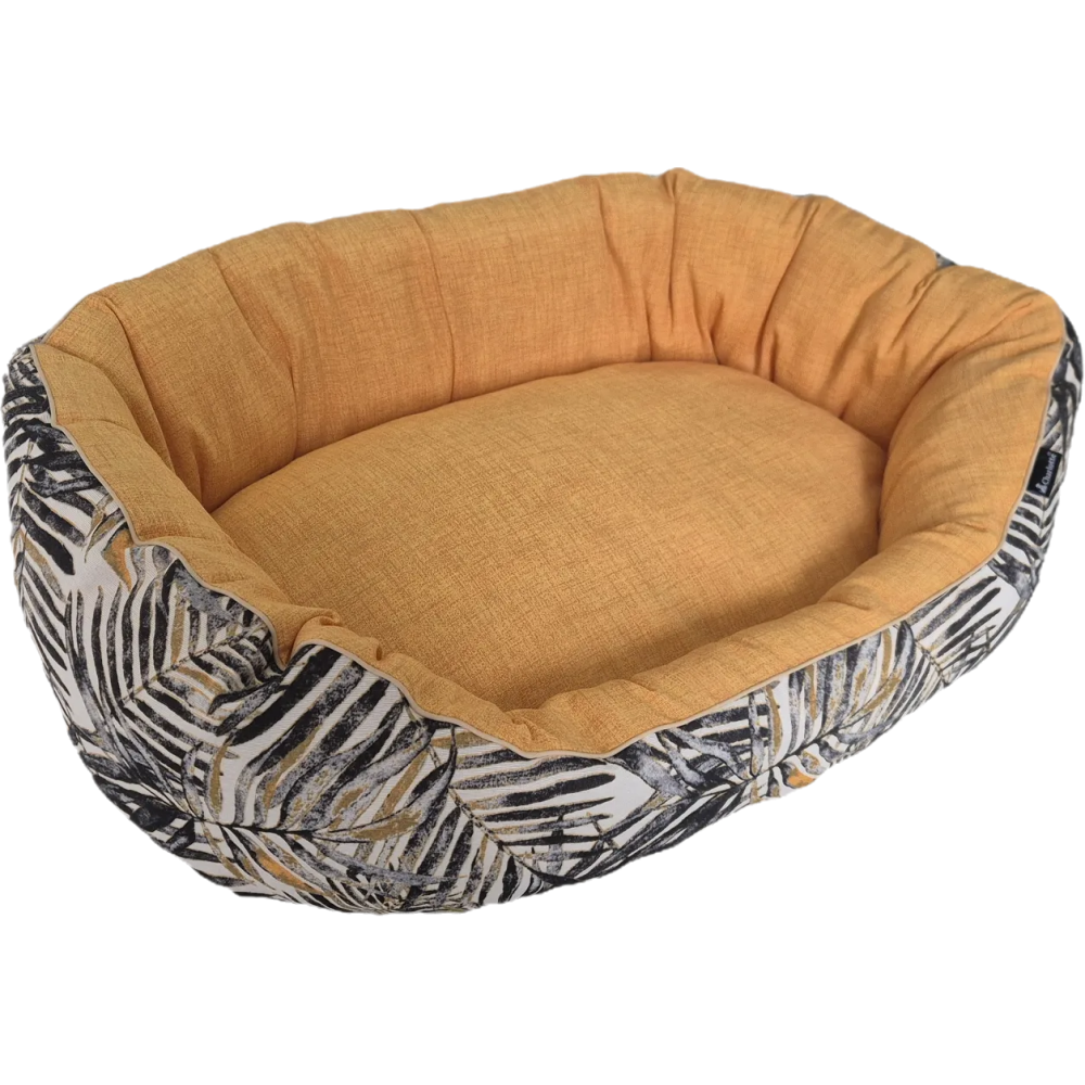 Charlotte corbeille Celya 75cm moutarde