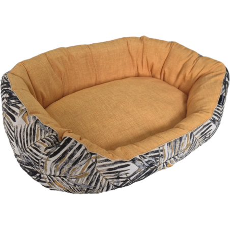Charlotte corbeille Celya 75cm moutarde