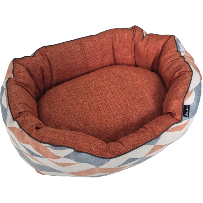 Charlotte corbeille ovale Celya T60 cm orangé