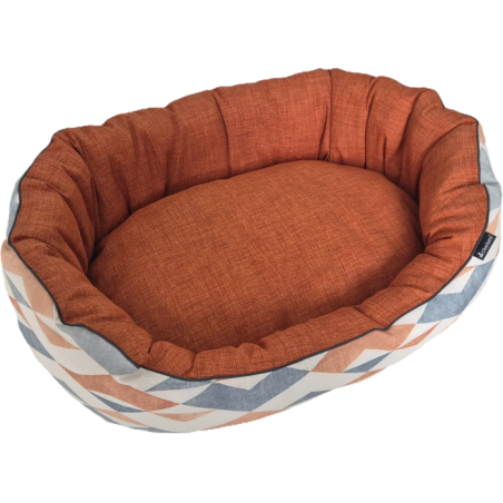 Charlotte corbeille Celya 75cm orangé