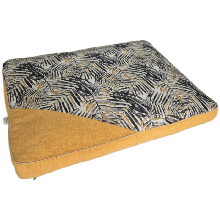 Charlotte Matelas Celya déhoussable 80cm moutarde
