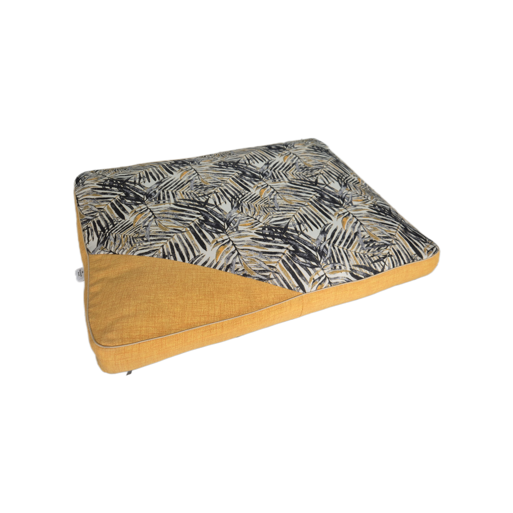 Charlotte Matelas Celya déhoussable 80cm moutarde