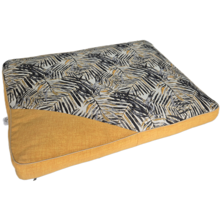 Charlotte Matelas Celya déhoussable 80cm moutarde