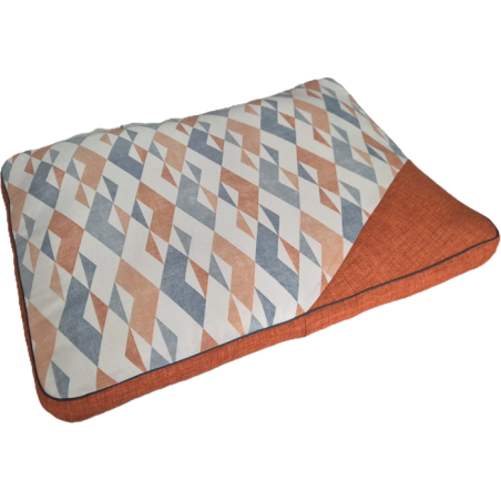 Charlotte Matelas Celya déhoussable 80cm orangé