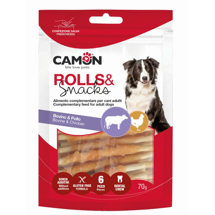 ROLLS avec poulet (6p)12cm-70gr
