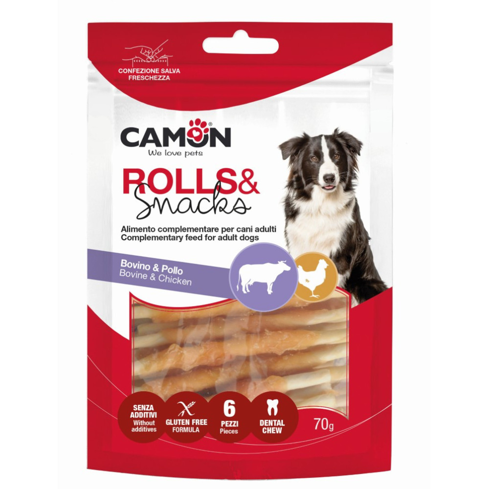 ROLLS avec poulet (6p)12cm-70gr