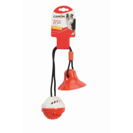 CAMON-Jouet balle avec ventouse 9.5 cm