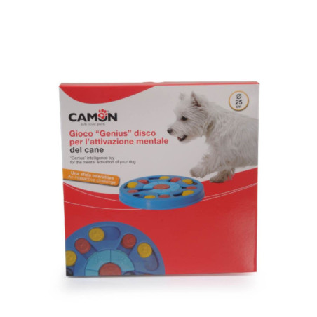 CAMON-Jouet d’intelligence Disque pour chien distributeur de friandis