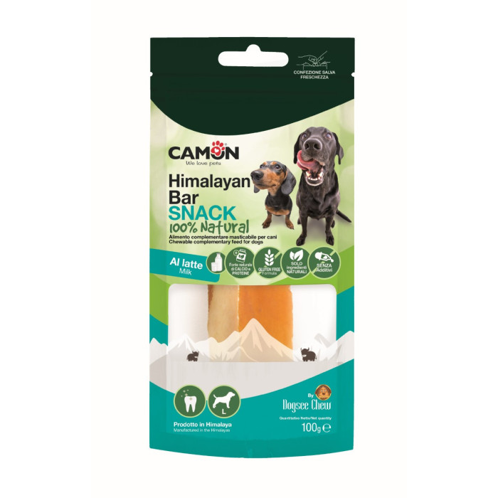 Friandises Barres Au Lait L (100g)