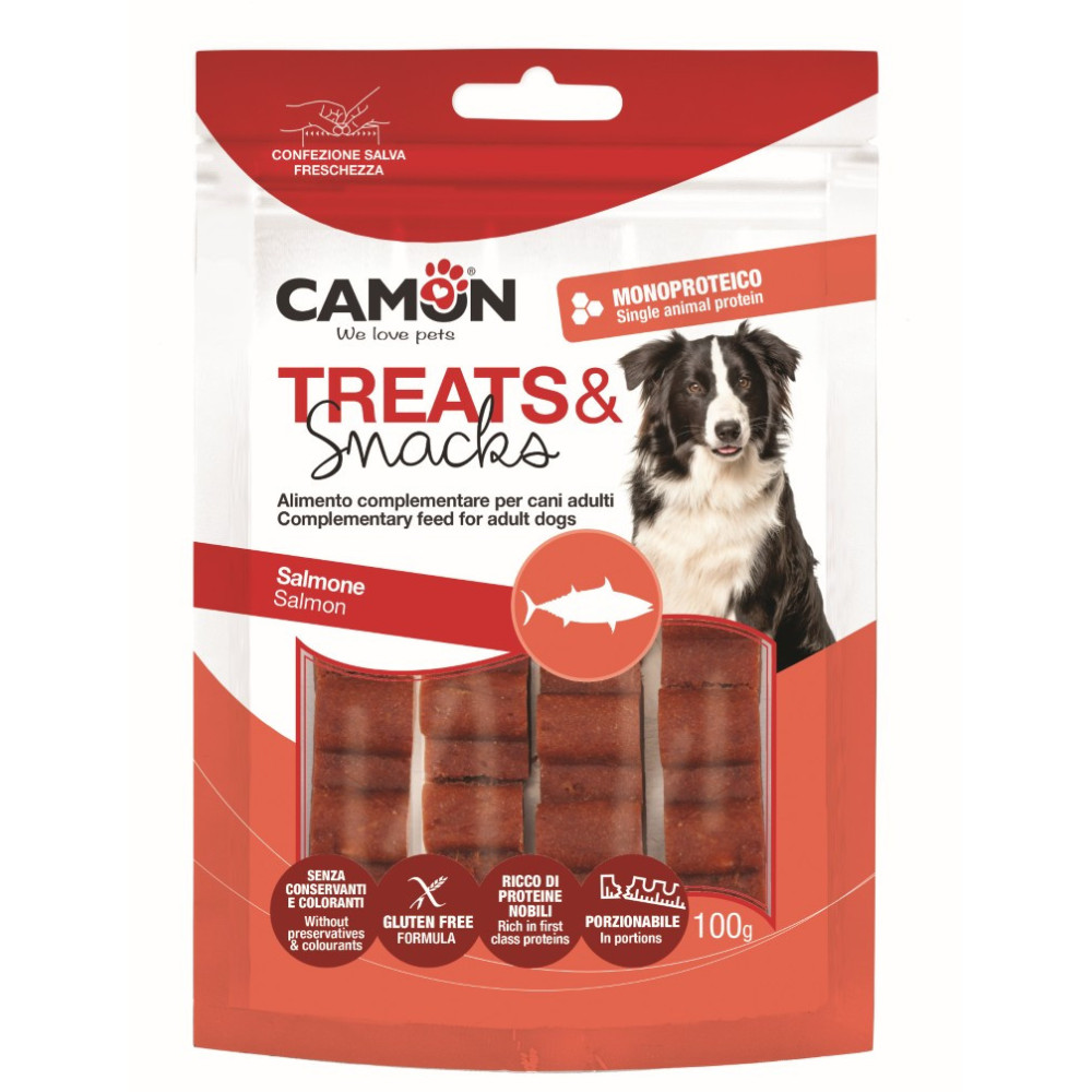 Barre de saumon en portions 100gr