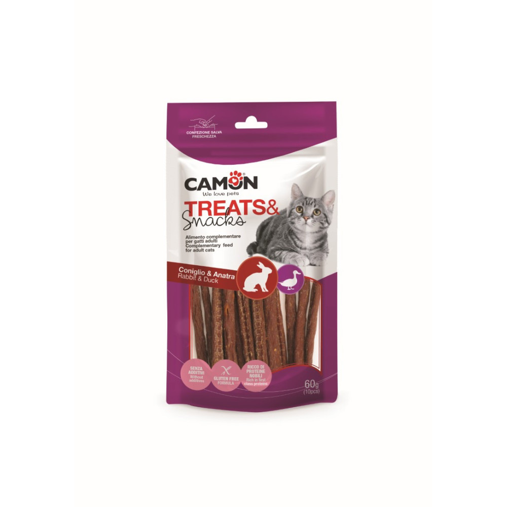 Bâtonnets de lapin et de canard -60g