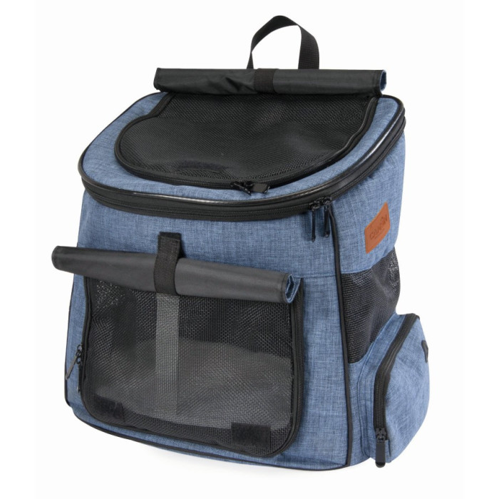 CAMON-Sac à dos Pet Fashion 30x20x43cm - Denim Gre