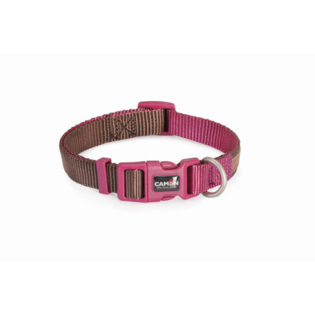 CAMON-Collier Ajustable DoublePremium Marr/Cyclam.20x360~
