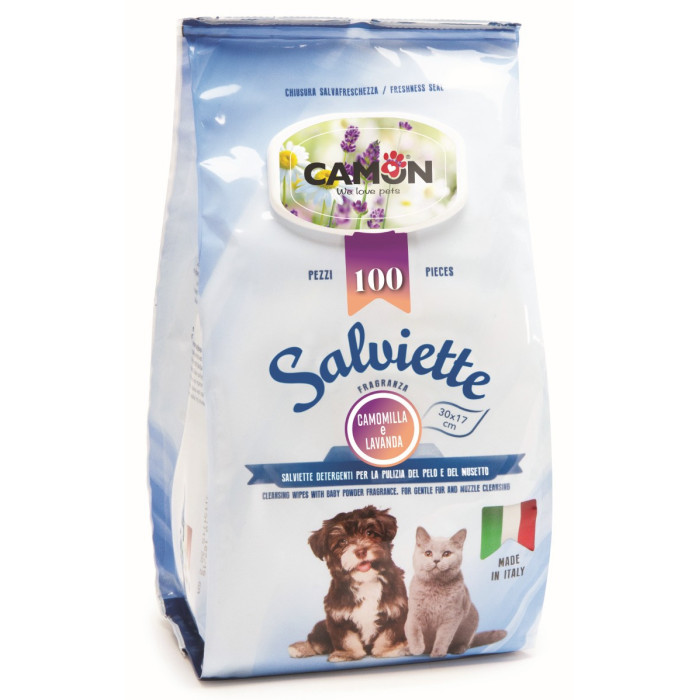 CAMON-Lingettes de nettoyage - LAVENDER - 100pcs