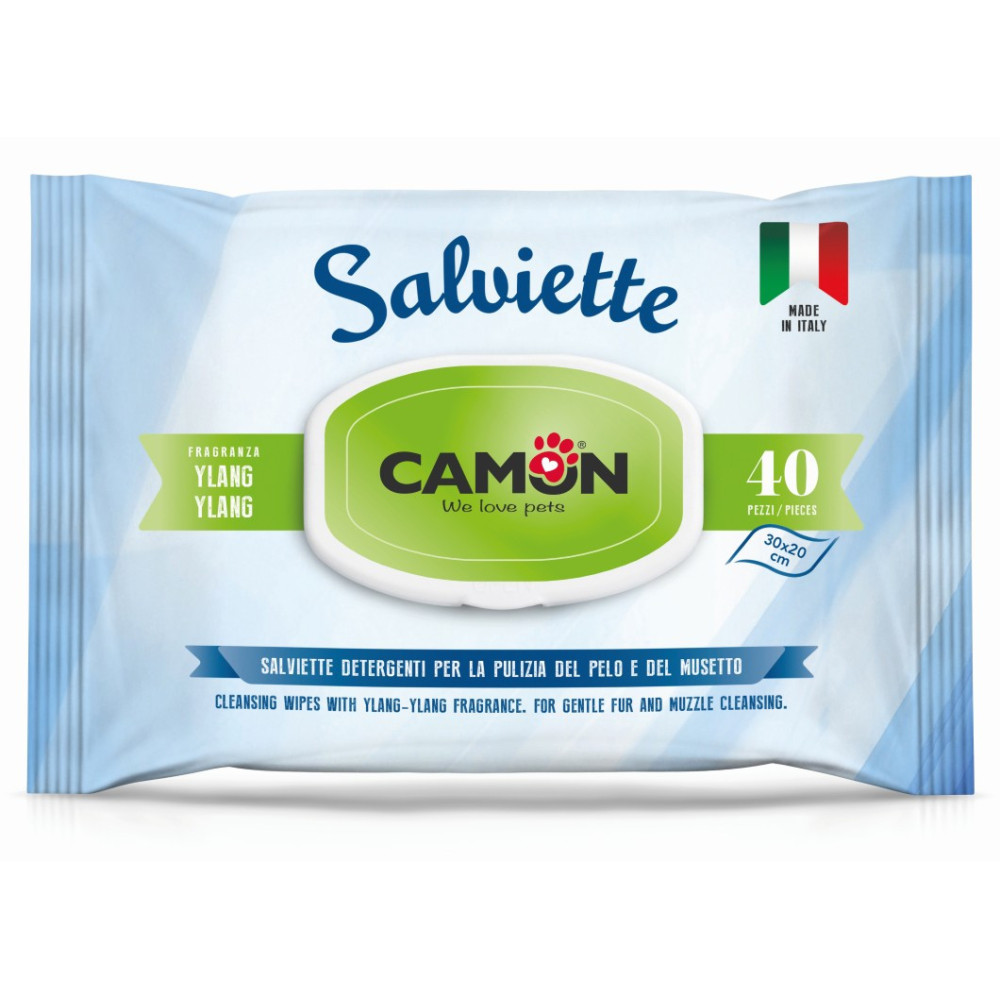 CAMON-Lingettes de nettoyage - YLANG YLANG - 40pcs