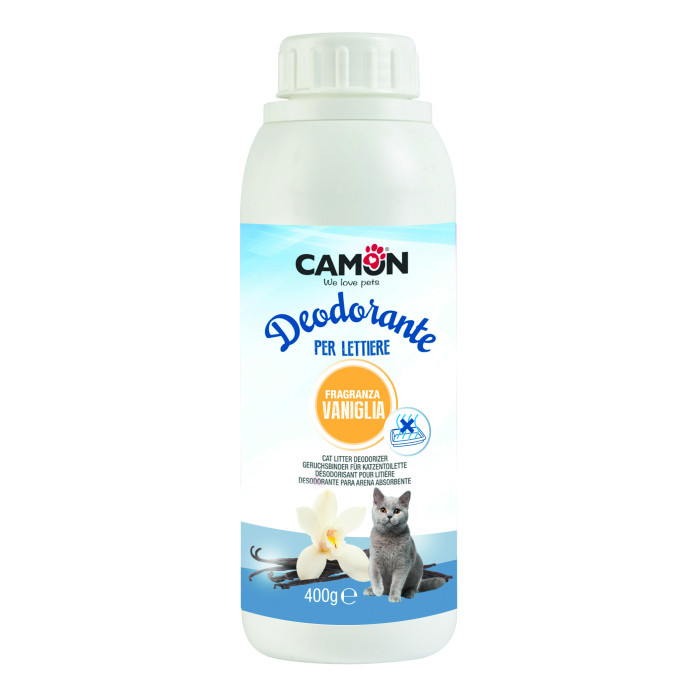 CAMON-Désodorisant litière vanille 400 Gr