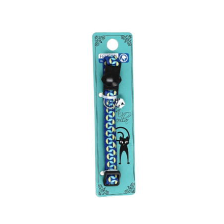 FELICAN Collier Chat Zigzag 10mmx23-30cm