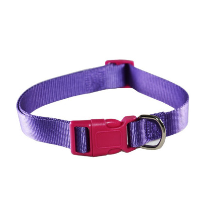 FELICAN Collier Chien UNI Mauve 1 cm
