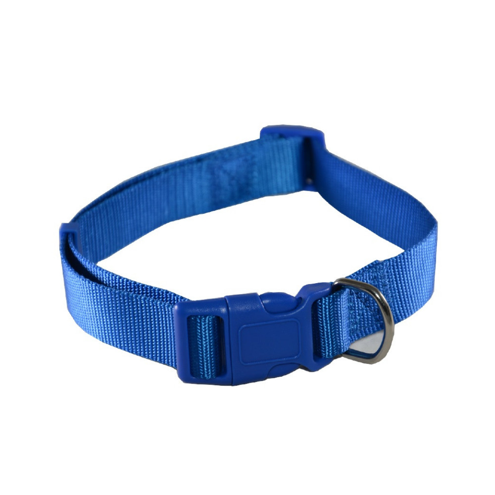 FELICAN Collier Chien UNI Bleu 1 cm