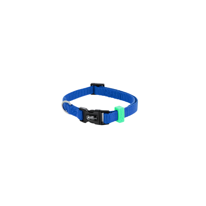 FELICAN Premium collier chien UNI Bleu 1 CM