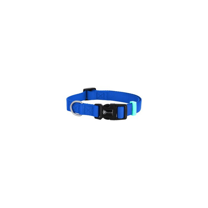 FELICAN Premium collier chien UNI Bleu 2 CM