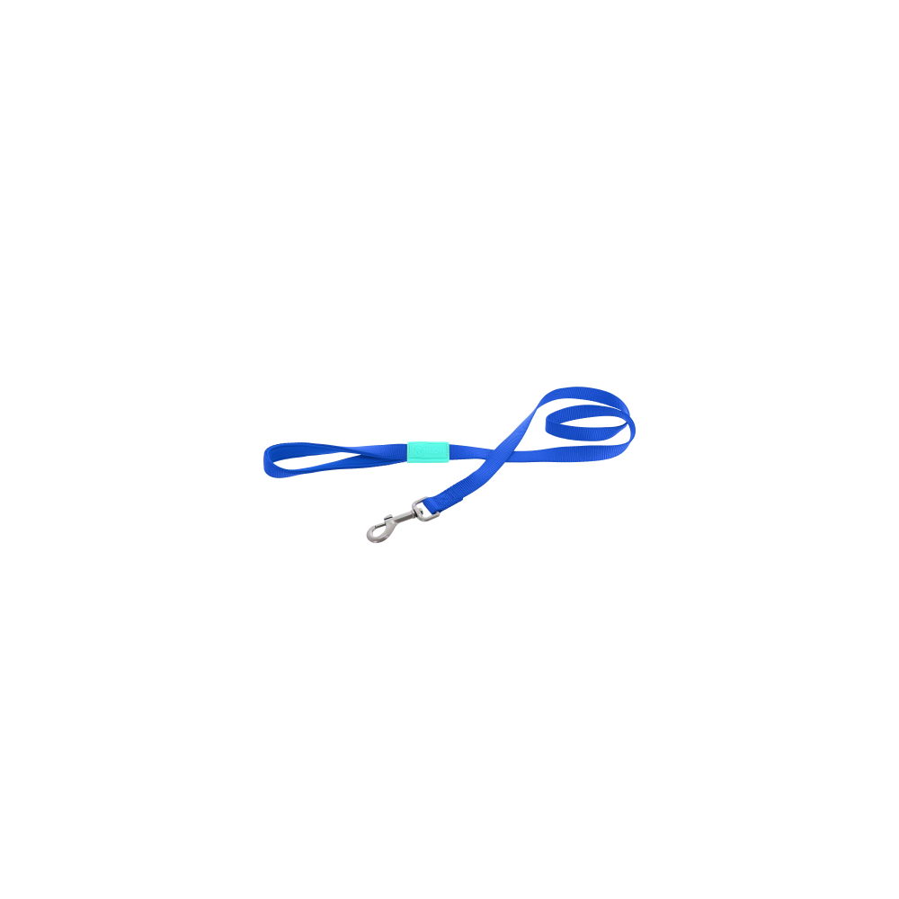 FELICAN Premium laisse chien UNI Bleu 2 CM