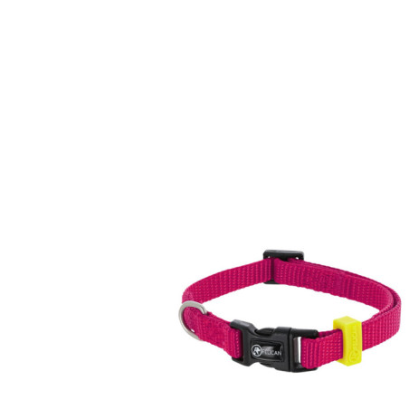 FELICAN Premium collier chien UNI Fuchsia 1 CM
