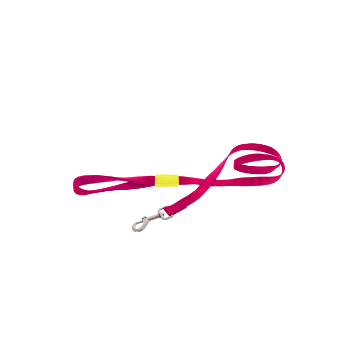 FELICAN Premium laisse chien UNI Fuchsia 1 CM