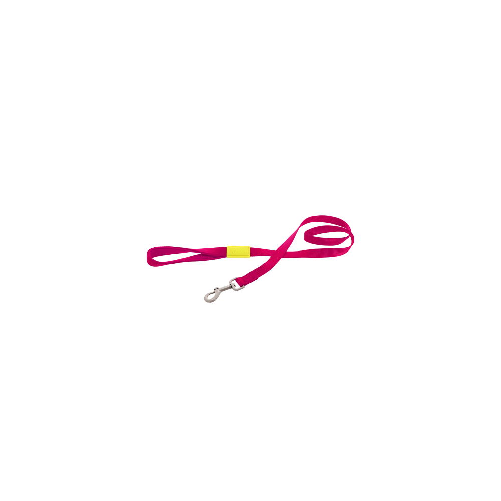 FELICAN Premium laisse chien UNI Fuchsia 1 CM