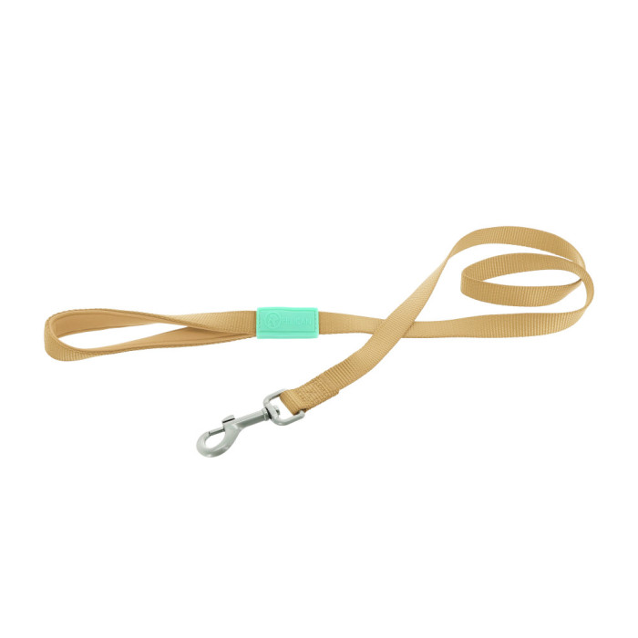FELICAN Premium laisse chien UNI Beige 1.5 CM