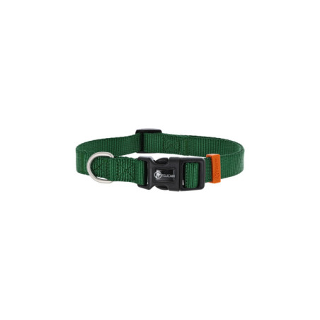 FELICAN Premium collier chien UNI Vert 2.5 CM