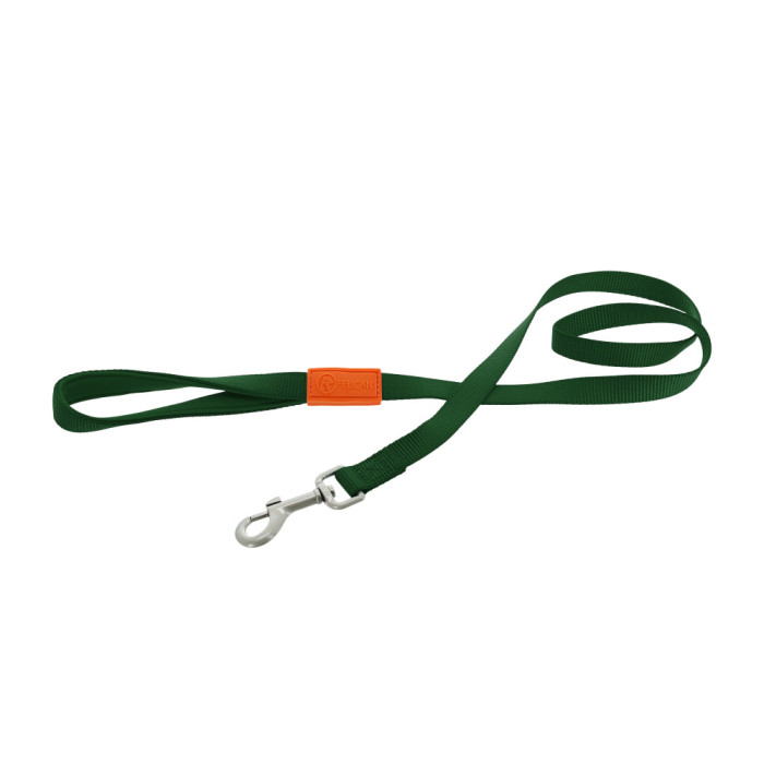 FELICAN Premium laisse chien UNI Vert 1.5 CM