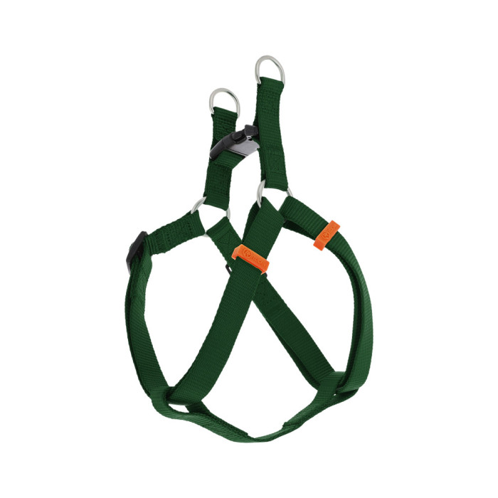 FELICAN Premium Harnais chien UNI Vert 1.5 CM