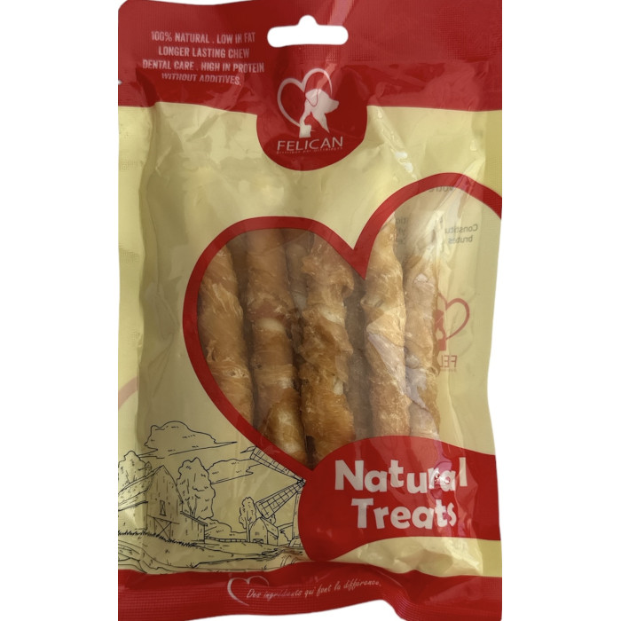FELICAN 10 Bâtonnets TWIST poulet