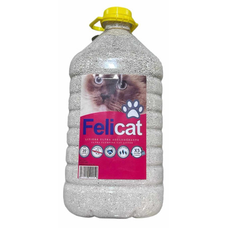 FELICAT Litiére Agglomérante Classic 5LT